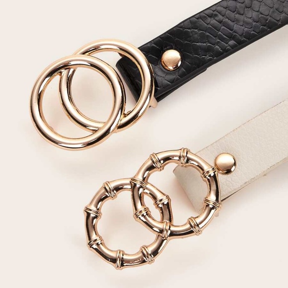 IN STOCK Double circle belt set - Picture 2 of 5